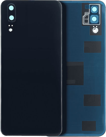 Back Cover Glass Camera Lens Huawei P20 Black