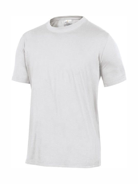 Μπλουζάκι T-shirt Κοντομάνικο 100% Βαμβακερό Λευκό Napoli Delta Plus Μπλουζάκι T-shirt Κοντομάνικο 100% Βαμβακερό Λευκό Napoli Delta Plus