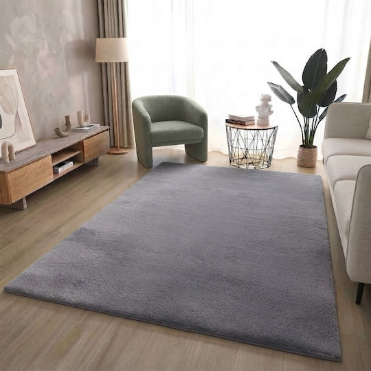 SpitiBazaar Non-Slip Rectangular Furry Rug 120x180cm