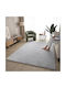 SpitiBazaar Non-Slip Rug Rectangular Furry Light Grey 180x280cm