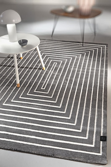 Guy Laroche Symmetrie Килим Правоъгълен Carbon 190x290cm