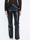 Damen Stoffhose Schwarz