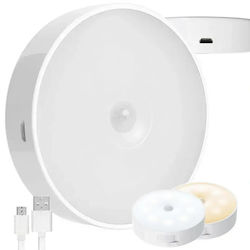 Verk Group Rechargeable LED Emergency Light with Battery Power, Motion Sensor and Mounting Sticker Verk Group Rechargeable LED Emergency Light with Battery Power, Motion Sensor and Mounting Sticker