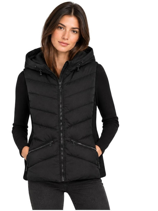 Tiffosi Women's Sleeveless Winter Jacket Black