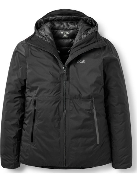 Microlight Women's Puffer Jacket Waterproof for Winter Black