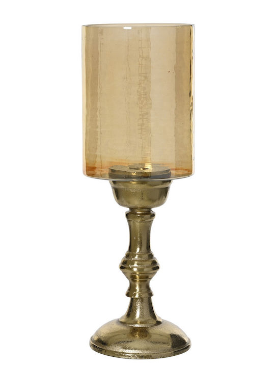 Kaemingk Suport De Lumânări Metalic Auriu 11x33x11cm
