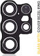 Back Kameraobjektiv Abdeckung Gehäuse Ring Samsung Galaxy S24 Ultra 5G Titanium Schwarz