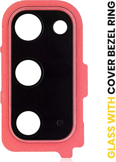Back Camera Lens Cover Bezel Ring Samsung Galaxy S20 S20 5g Roșu