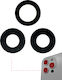 Back Camera Lens Glass Only Adhesive Iphone 12 Pro 3 Piece Set Aftermarket Plus
