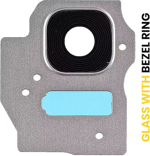 Back Camera Lens Bezel Ring Samsung Galaxy S8 Plus Arctic Silver