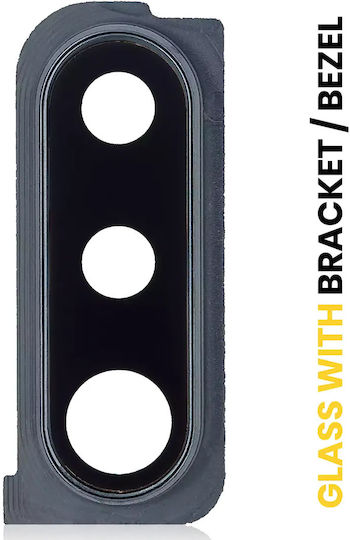 Back Camera Lens Bracket Bezel Samsung Galaxy A30s A307 2019 Черен