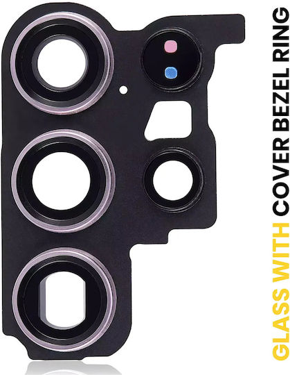 Back Camera Lens Cover Bezel Ring Samsung Galaxy S23 Ultra 5g Lavandă