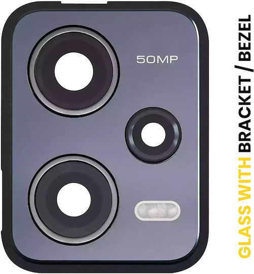 Back Camera Lens Bracket Bezel Xiaomi Redmi Note 12 Pro 5g Black