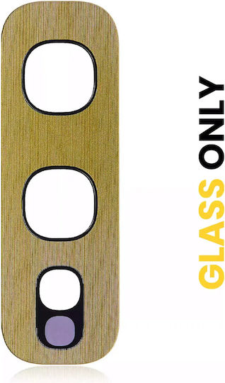 Back Camera Lens Glass Only Adhesive Samsung Galaxy S10e Canary Yellow 10 Pack
