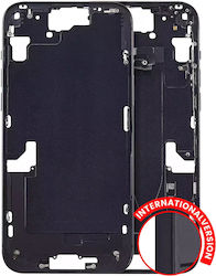 Mid-frame Housing W Small Parts Iphone 15 Plus Eu Global Version Aftermarket Plus Black