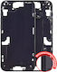 Mid-frame Housing W Small Parts Iphone 15 Plus Eu Global Version Aftermarket Plus Black