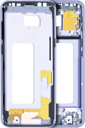 Mid-frame Housing Samsung Galaxy S8 Plus Small Parts Orchid Gray