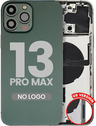 Back Housing W Small Parts Iphone 13 Pro Max Us Version Aftermarket Plus Alpine Green