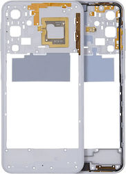 Mittleres Gehäuse Samsung Galaxy A16 5G A166U 2024 US-Version Hellgrau