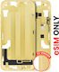Mid-frame Housing W Small Parts Iphone 14 Us Version Aftermarket Plus Yellow
