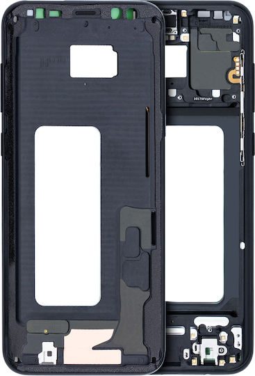 Mid-frame Housing Samsung Galaxy S8 Plus Small Parts Midnight Black