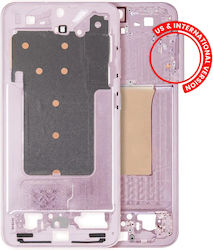 Mid-frame Housing Samsung Galaxy S25 Plus 5g Us & International Version Pink Gold