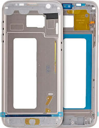 Mid-frame Housing Samsung Galaxy S7 Edge Small Parts Gold