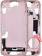 Mid-frame Housing W Small Parts Iphone 15 Us Version Aftermarket Plus Pink