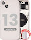 Back Housing W Small Parts Iphone 13 Eu Global Version Aftermarket Plus Pink