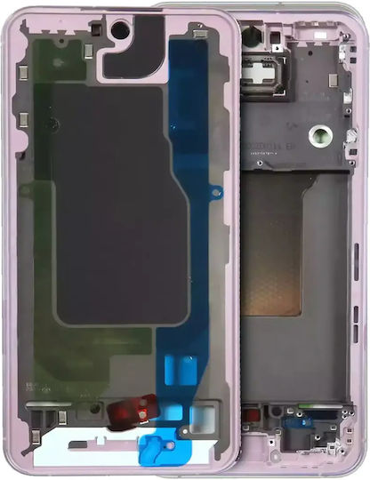 Mittleres Gehäuse Für Samsung Galaxy A55 5G A556 2024 Flieder