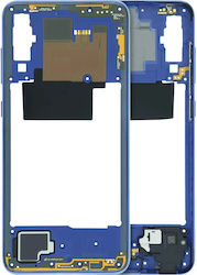 Mid-frame Housing Compatible Samsung Galaxy A70 A705 Service Pack Blue
