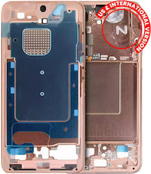 Carcasă De Mijloc Samsung Galaxy S24 5g Versiune SUA Și Internațională Portocaliu Nisip