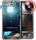 Mid-frame Housing Samsung Galaxy S24 5g International Version Service Pack Marble Grey