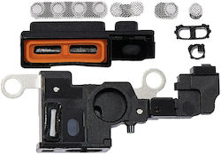 Grilă microfon difuzor iPhone 14 Starlight Pachet de 10