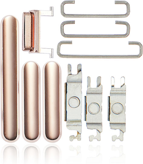 Hard Buttons Power Volume Switch Iphone 11 Pro 11 Pro Max Gold
