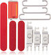Hard Buttons Power Volume Switch Iphone 14 14 Plus Red