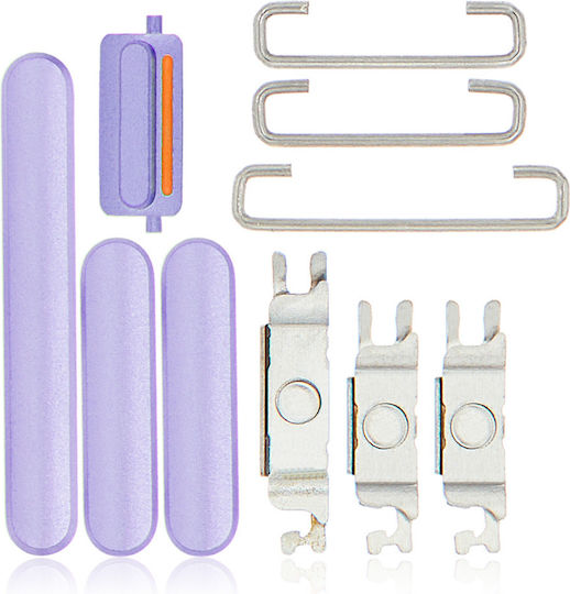 Hard Buttons Power Volume Switch Iphone 11 Purple