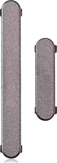 Hart Knöpfe Power Lautstärke Samsung Galaxy S24 Ultra 5G Premium Titan Schwarz
