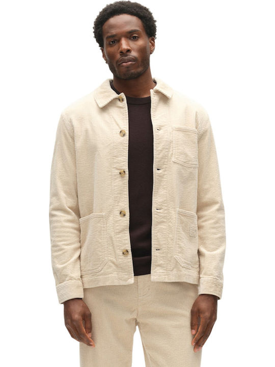 Gabba Μακρυμάνικo Overshirt Cream