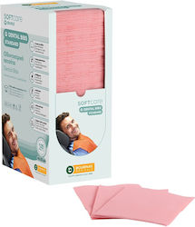 Softcare Dental Towel Pink 1ply Paper + 1ply Pl...