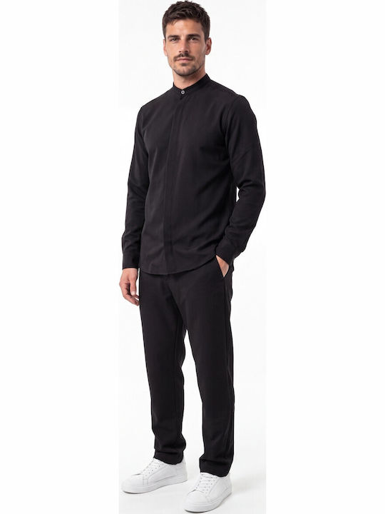 Ben Tailor Men's Trousers Set Relaxed Fit Black