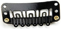 Black Hair Extension Clip 1pc