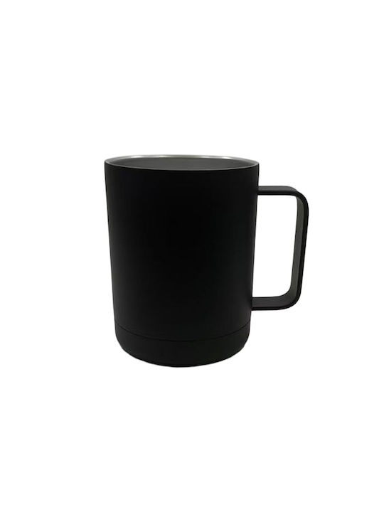 Estia Metallische Tasse Schwarz 300ml
