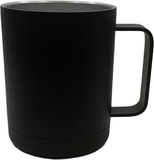 Estia Metallische Tasse Schwarz 300ml