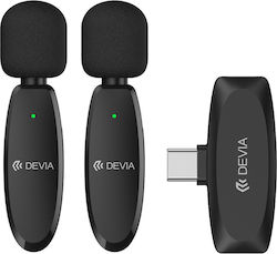 Devia Lite1 Set Wired Lapel Microphone Clip On Devia Lite1 Set Wired Lapel Microphone Clip On
