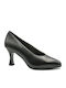 Pantofi Cu Toc Din Piele Cu Toc Stiletto Negri