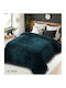 Blanket Pique Super Double 220x240cm Petrol