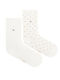 Tommy Hilfiger Γυναικείες Κάλτσες Off White 2Pack