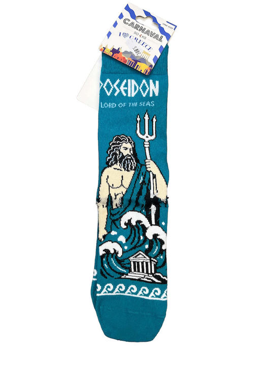 Carnaval Socks Herren Türkis Socken Carnaval Socks Herren Türkis Socken