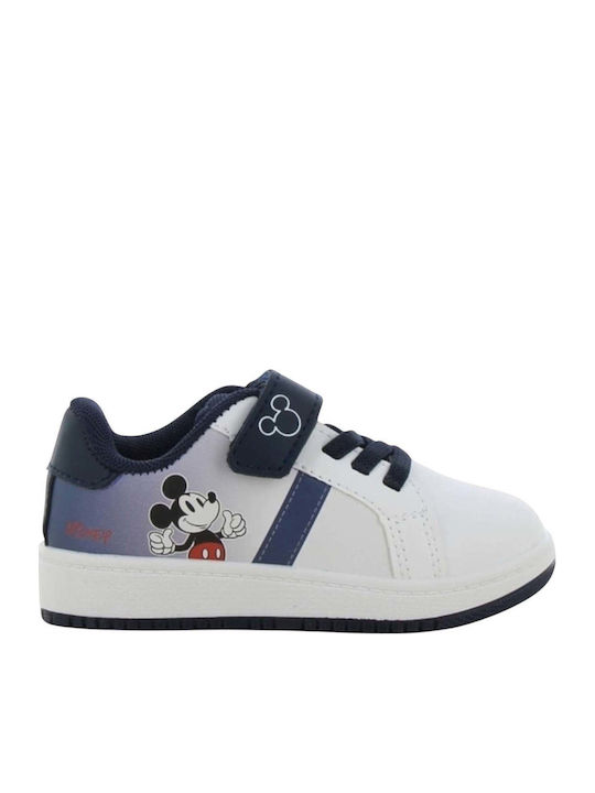 Sneaker Kids Sneakers Anatomic With Hoop & Loop Closure White